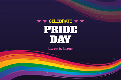 Custom Outdoor Yard Signs Multiple Sizes Celebrate Pride Day