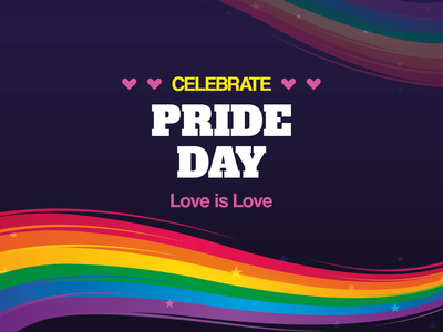 Custom Outdoor Yard Signs Multiple Sizes Celebrate Pride Day