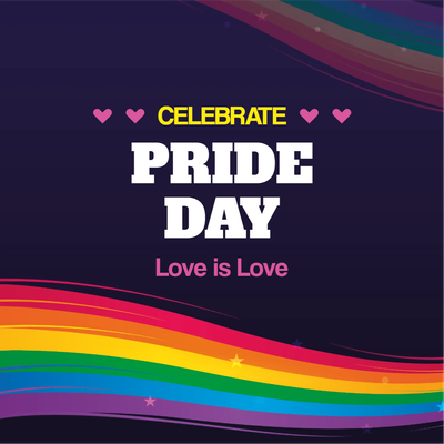 Custom Outdoor Yard Signs Multiple Sizes Celebrate Pride Day