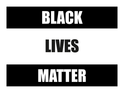 Custom Outdoor Yard Signs Multiple Sizes Black Lives Matter