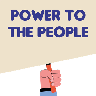 Custom Outdoor Yard Signs Multiple Sizes Power People