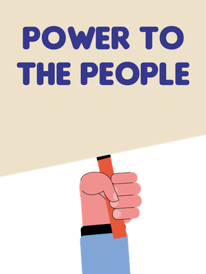 Custom Outdoor Yard Signs Multiple Sizes Power People