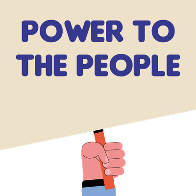 Custom Outdoor Yard Signs Multiple Sizes Power People