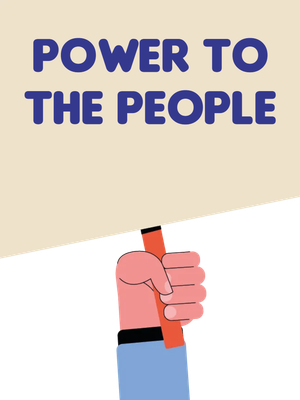 Custom Outdoor Yard Signs Multiple Sizes Power People