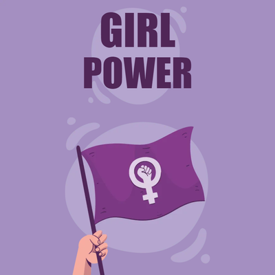 Custom Outdoor Yard Signs Multiple Sizes Girl Power