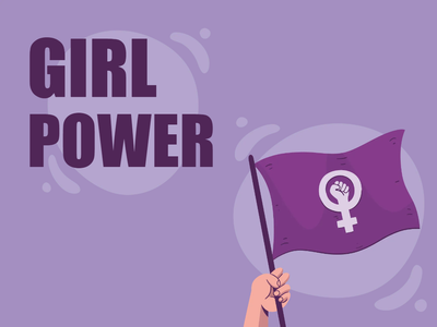 Custom Outdoor Yard Signs Multiple Sizes Girl Power