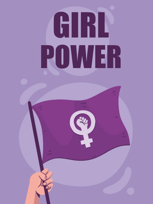 Custom Outdoor Yard Signs Multiple Sizes Girl Power