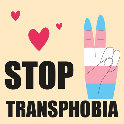 Custom Outdoor Yard Signs Multiple Sizes Stop Transphobia