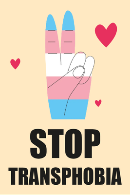 Custom Outdoor Yard Signs Multiple Sizes Stop Transphobia