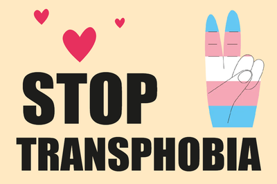 Custom Outdoor Yard Signs Multiple Sizes Stop Transphobia