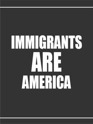 Custom Outdoor Yard Signs Multiple Sizes Immigrants Area America