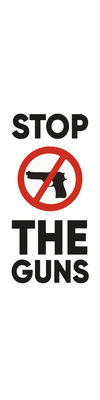 Custom Outdoor Yard Signs Multiple Sizes Stop The Guns