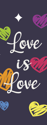 Custom Outdoor Yard Signs Multiple Sizes Love is Love
