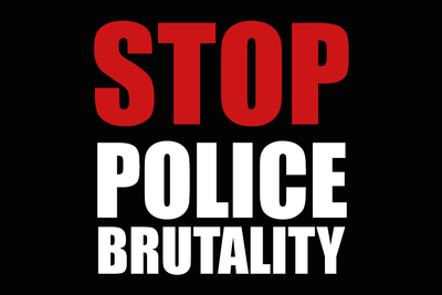 Custom Outdoor Yard Signs Multiple Sizes Stop Police Brutality