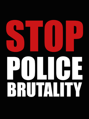 Custom Outdoor Yard Signs Multiple Sizes Stop Police Brutality