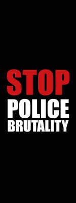 Custom Outdoor Yard Signs Multiple Sizes Stop Police Brutality