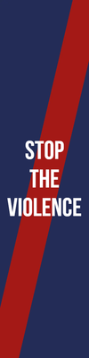 Custom Outdoor Yard Signs Multiple Sizes Stop The Violence
