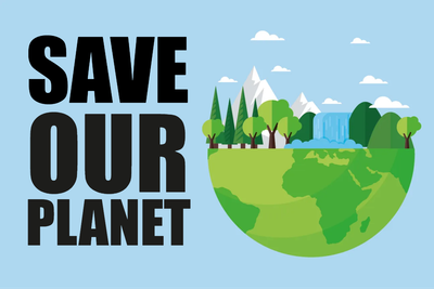 Custom Outdoor Yard Signs Multiple Sizes Save The Planet