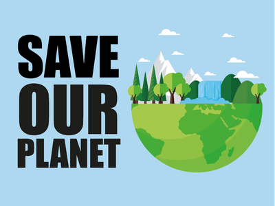 Custom Outdoor Yard Signs Multiple Sizes Save The Planet