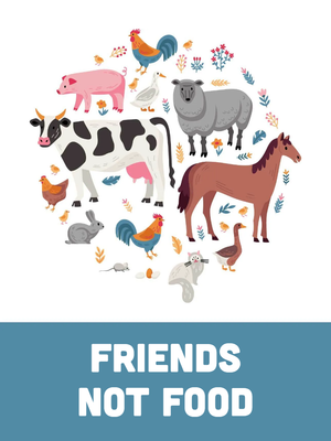Custom Outdoor Yard Signs Multiple Sizes Friends Not Food