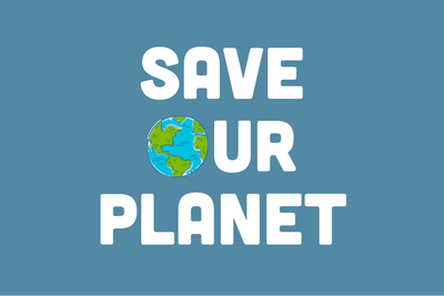 Custom Outdoor Yard Signs Multiple Sizes Save Our Planet