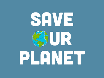 Custom Outdoor Yard Signs Multiple Sizes Save Our Planet