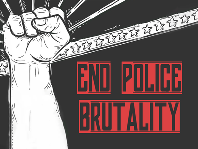 Custom Outdoor Yard Signs Multiple Sizes End Police Brutality