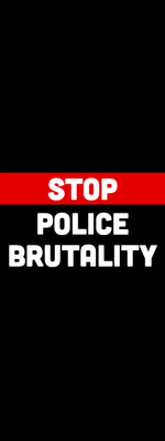 Custom Outdoor Yard Signs Multiple Sizes No Police Brutality