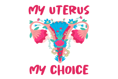 Custom Outdoor Yard Signs Multiple Sizes My Uterus Choice