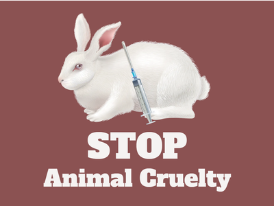 Custom Outdoor Yard Signs Multiple Sizes Stop Animal Cruelty