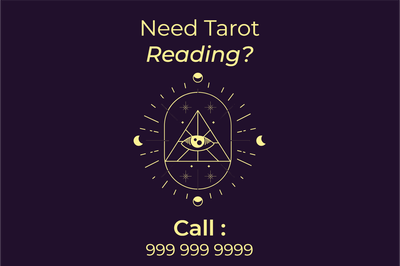 Custom Outdoor Yard Signs Multiple Sizes Tarot Readng