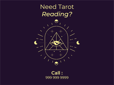 Custom Outdoor Yard Signs Multiple Sizes Tarot Readng