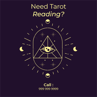 Custom Outdoor Yard Signs Multiple Sizes Tarot Readng