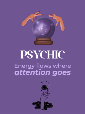 Custom Outdoor Yard Signs Multiple Sizes Energy Flows Where Attention Goes