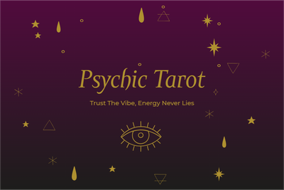 Custom Outdoor Yard Signs Multiple Sizes Psychic Tarot Trust the Vibe, Energy Never Lies