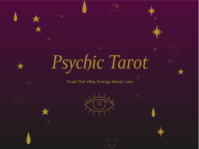 Custom Outdoor Yard Signs Multiple Sizes Psychic Tarot Trust the Vibe, Energy Never Lies