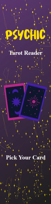 Custom Outdoor Yard Signs Multiple Sizes Psychic Tarot Reader