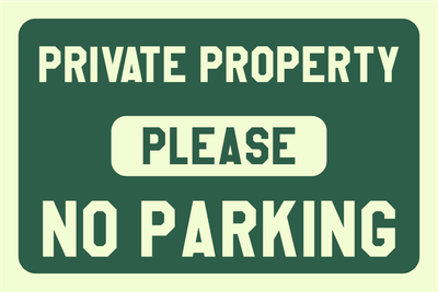 Custom Outdoor Yard Signs Multiple Sizes No Parking