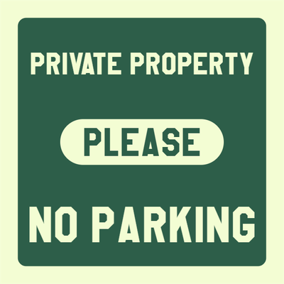 Custom Outdoor Yard Signs Multiple Sizes No Parking