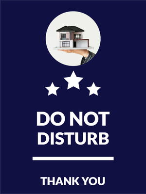 Custom Outdoor Yard Signs Multiple Sizes Do Not Disturb
