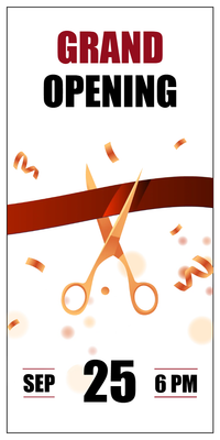 Custom Posters Multiple Sizes Ribbon Cutting