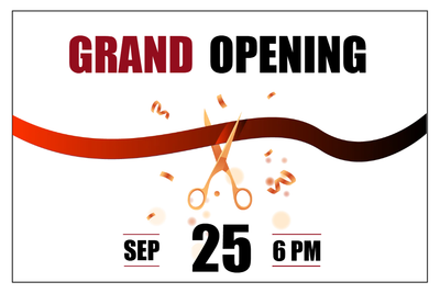Custom Posters Multiple Sizes Ribbon Cutting