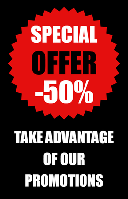Custom Posters Multiple Sizes Special Offer -50%