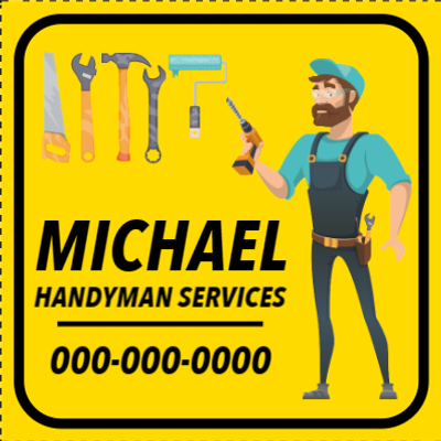 Custom Outdoor Yard Signs Multiple Sizes Handyman Services