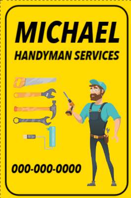Custom Outdoor Yard Signs Multiple Sizes Handyman Services