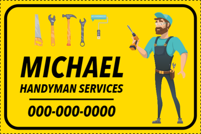 Custom Outdoor Yard Signs Multiple Sizes Handyman Services