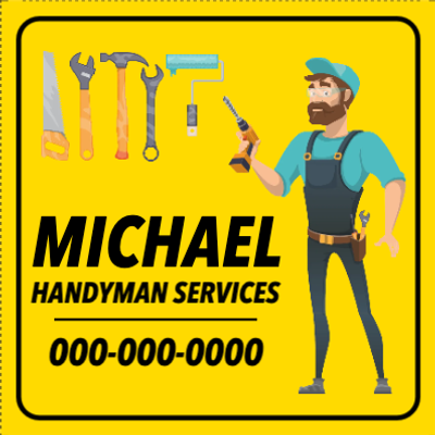 Custom Outdoor Yard Signs Multiple Sizes Handyman Services