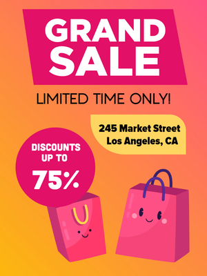Custom Posters Multiple Sizes Grand Sale