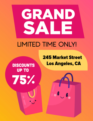 Custom Posters Multiple Sizes Grand Sale