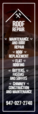 Custom Outdoor Yard Signs Multiple Sizes Roof Repair